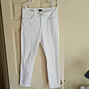 NYDJ Alina Ankle White Jeans 12